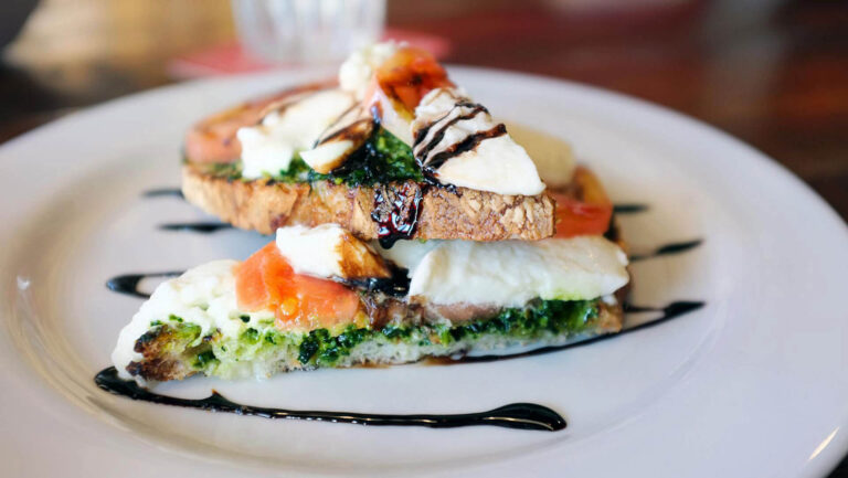Bruschetta with Chanterelle Mushrooms and Truffle Cream - Recipe Bruschetta with Chanterelle Mushrooms and Truffle Cream - Recipe image